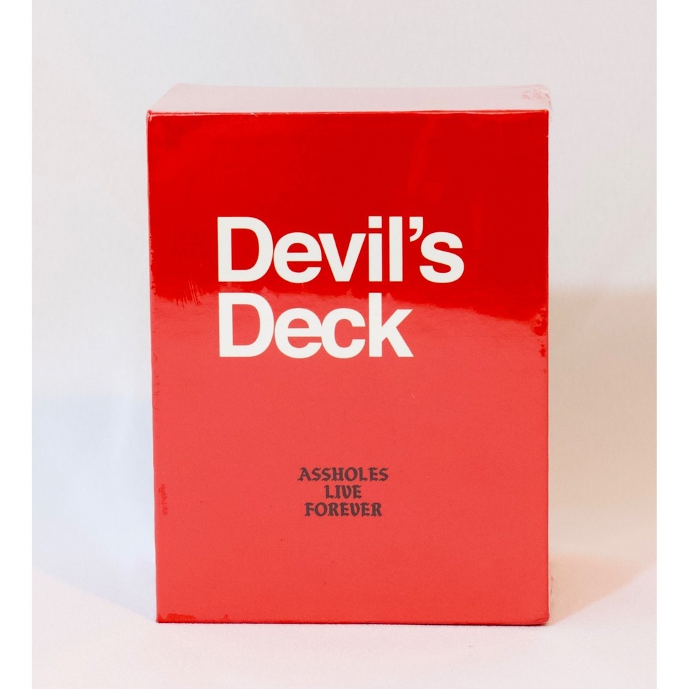 A**holes Live Forever ALF Devil's Deck New in Box Sealed‎ Card Game RARE